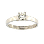 Diamond Platinum Single Stone 0.50ct Ring