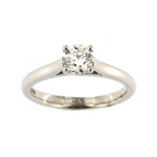 Diamond Platinum Single Stone Ring 0.70ct
