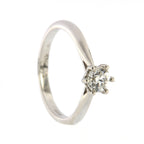 Diamond Platinum Single Stone 0.50ct Ring