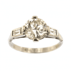 Platinum Diamond 1.89ct Single Stone Ring