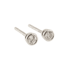 Platinum Diamond 0.10ct Stud Earrings