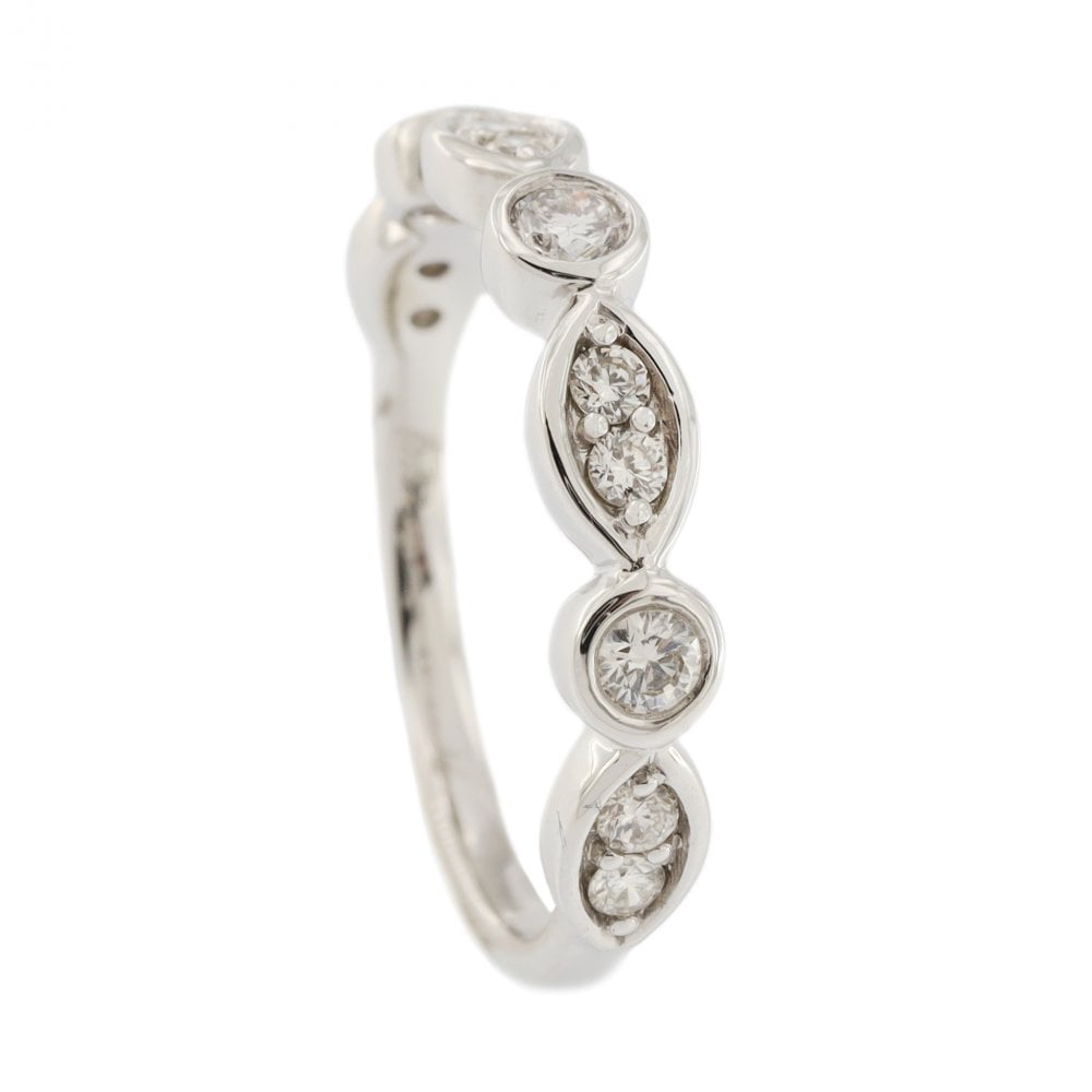 Platinum Diamond 0.33ct 1/2 Eternty