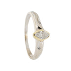 18ct White Gold Diamond Marquise 0.25ct Approx