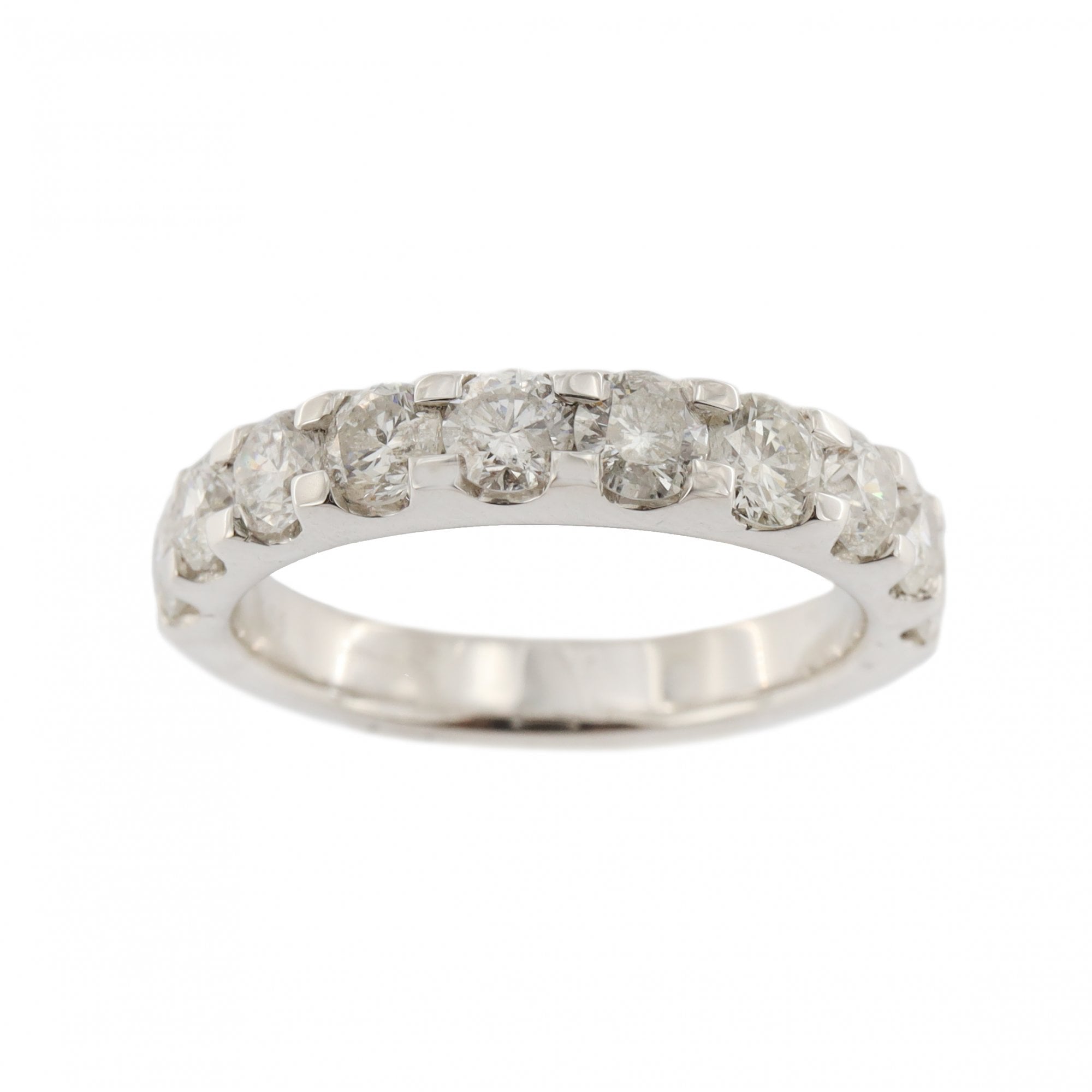 Platinum 1.50ct Diamond 1/2 Eternity Ring
