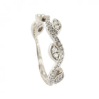 Platinum Diamond 0.30ct 1/2 Eternity Fancy Ring