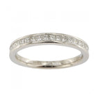 Platinum Diamond 0.50ct Princess Cut Ring