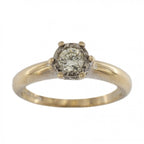 18ct White Gold Diamond 0.20ct Single Stone Ring