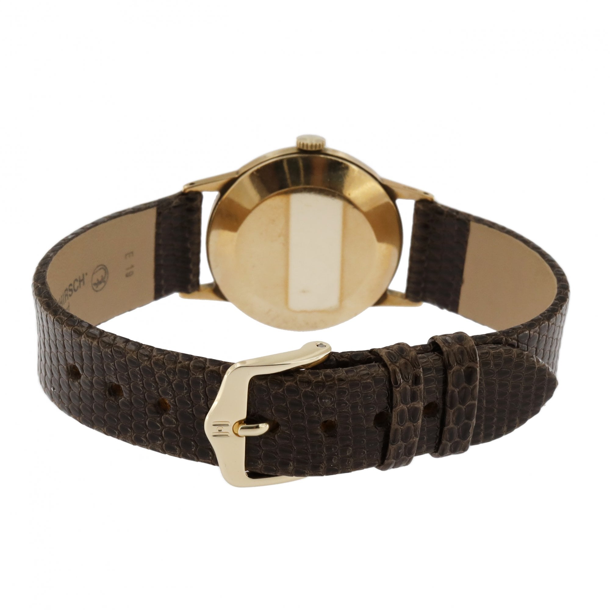 Tudor 9ct Round Manual Strap Watch