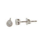 Platinum Diamond 0.20ct Stud Earrings