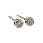 18ct Platinum Diamond 0.20ct Stud Earrings