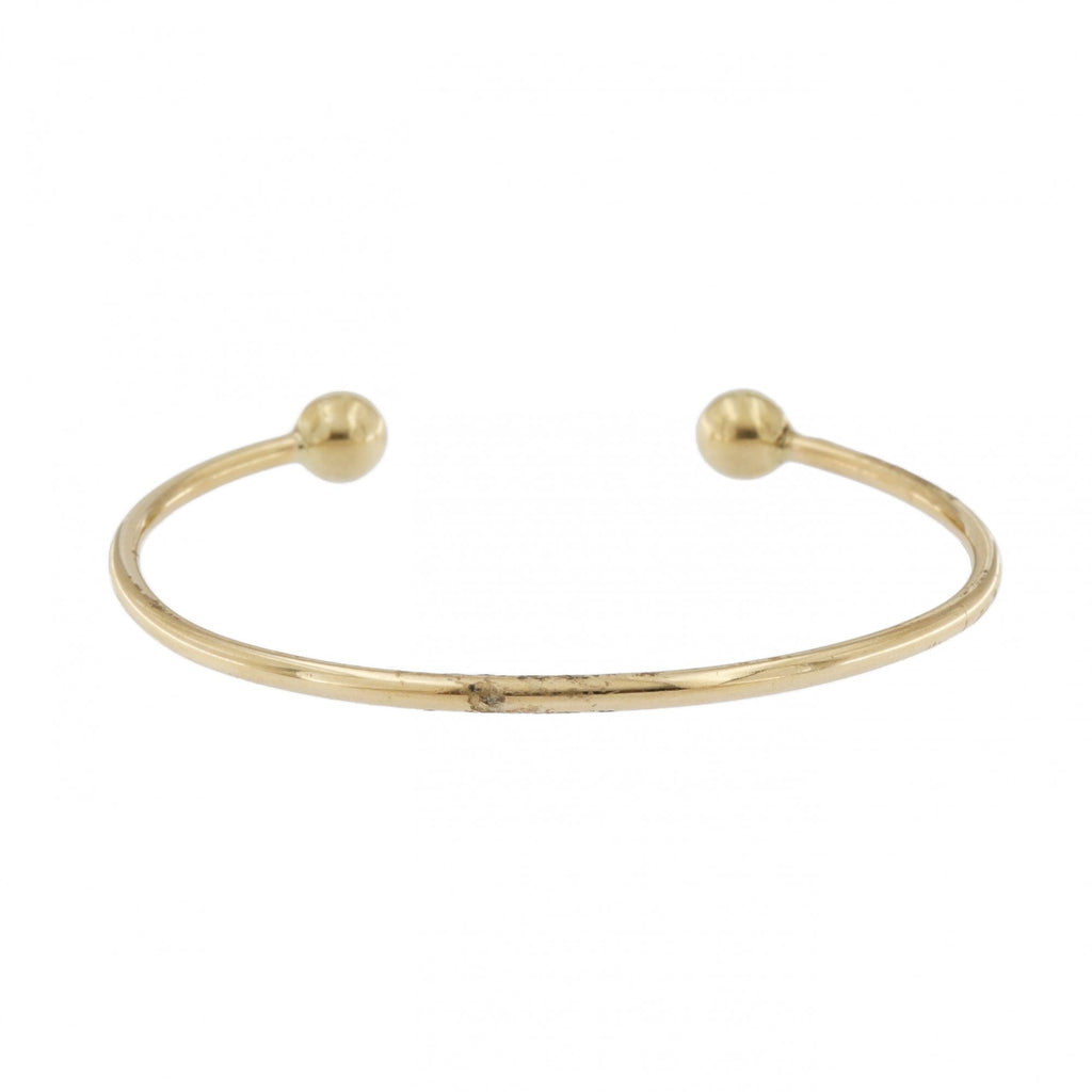 9ct Yellow Gold Torque Bangle
