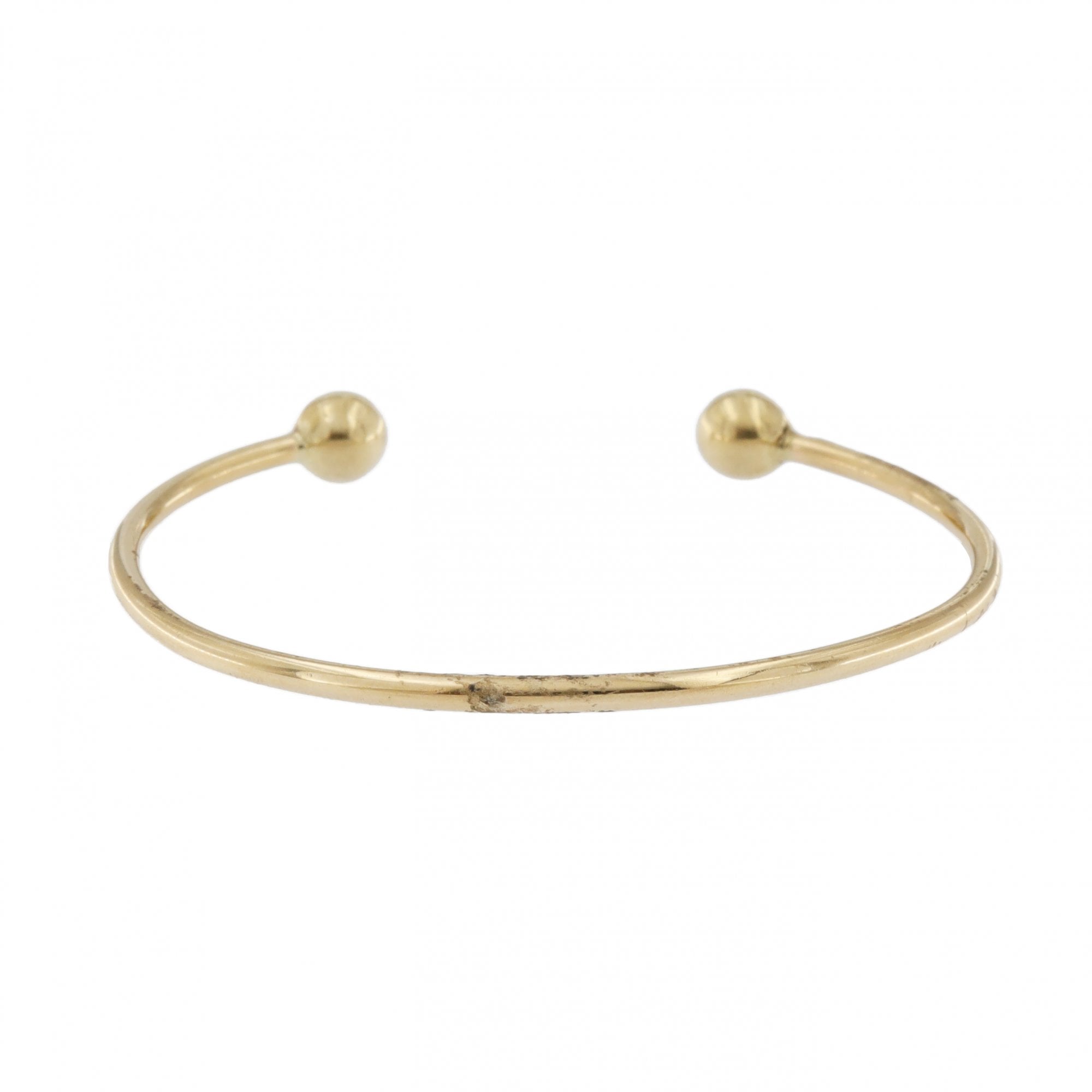 9ct Yellow Gold Torque Bangle