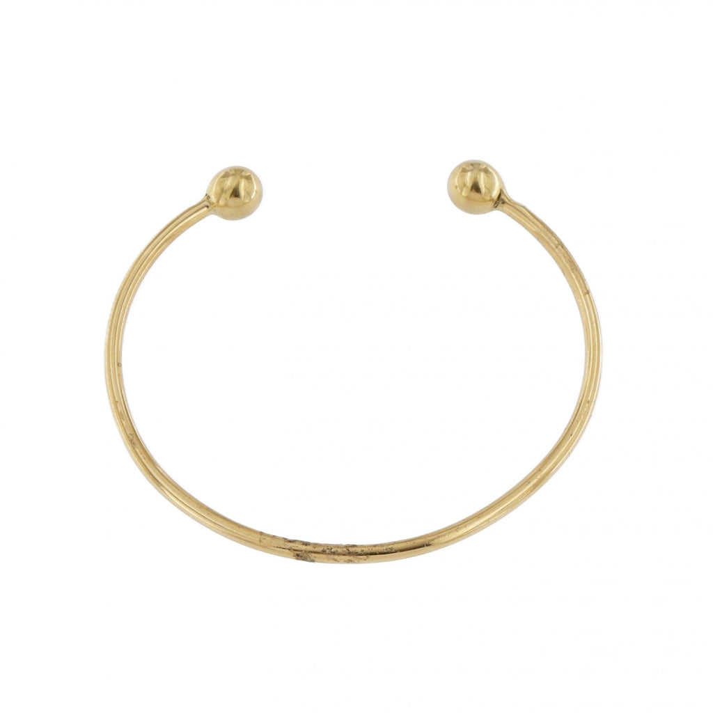 9ct Yellow Gold Torque Bangle