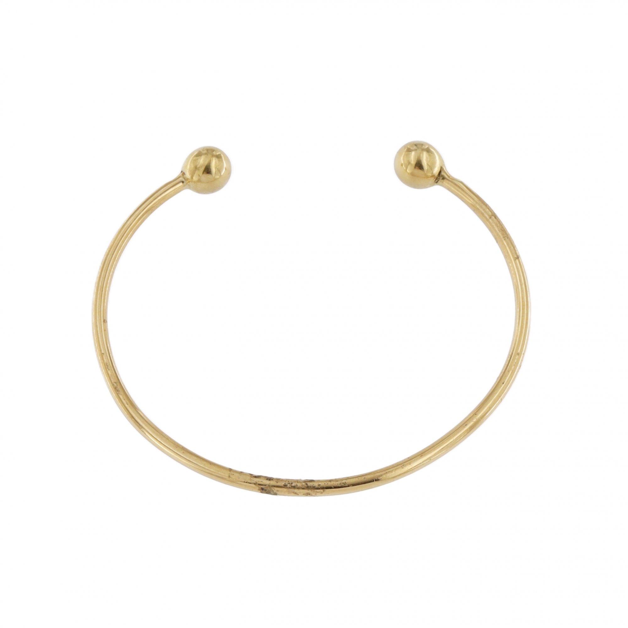 9ct Yellow Gold Torque Bangle