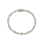9ct White Gold Diamond 2.03ct Bracelet