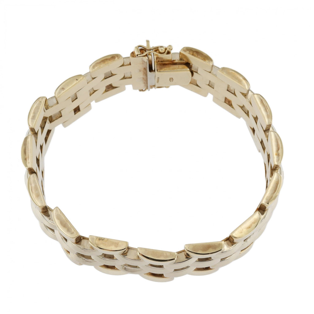 9ct Bi-Colour Gold Panthere Bracelet