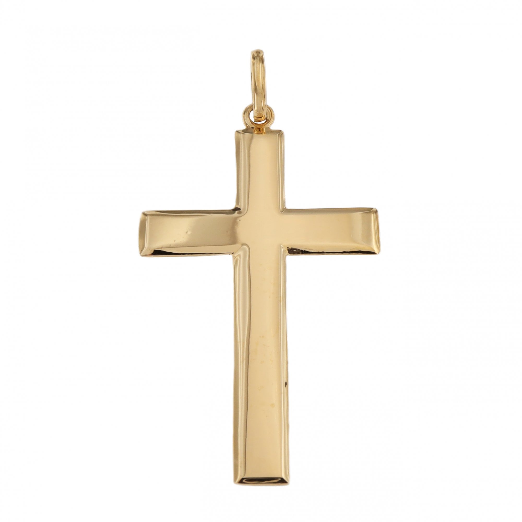18ct Yellow Gold Large Cross