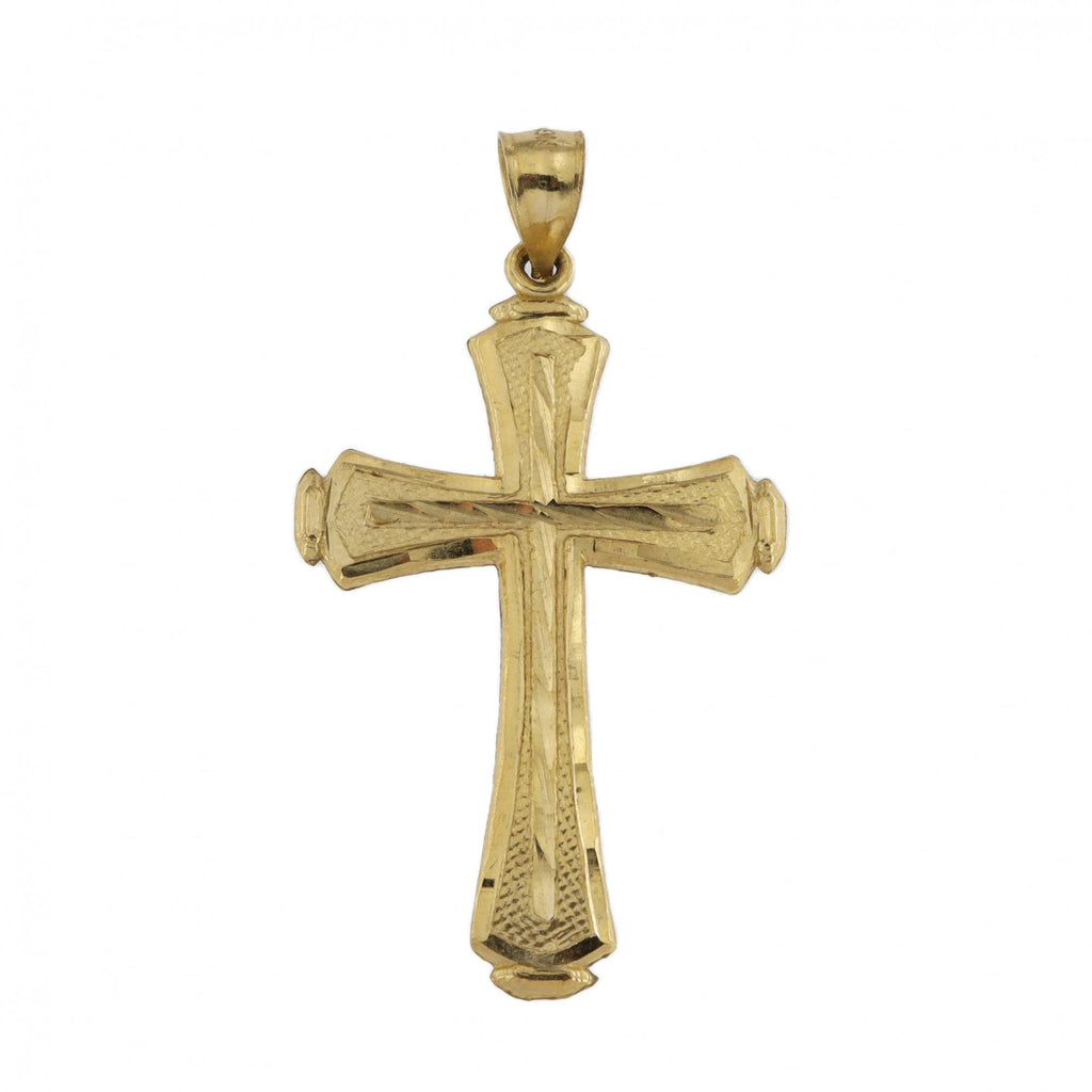 10ct Yellow Gold Cross Pendant