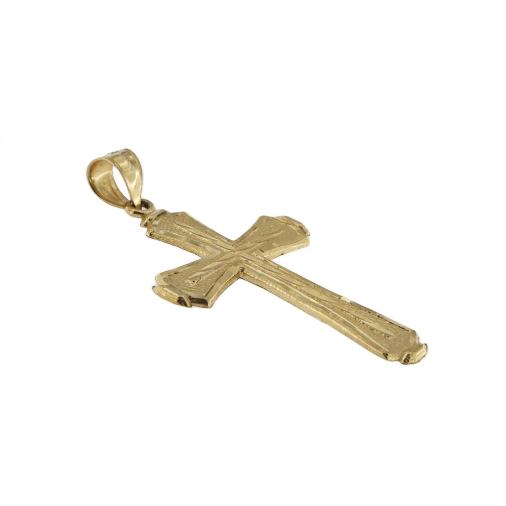 10ct Yellow Gold Cross Pendant