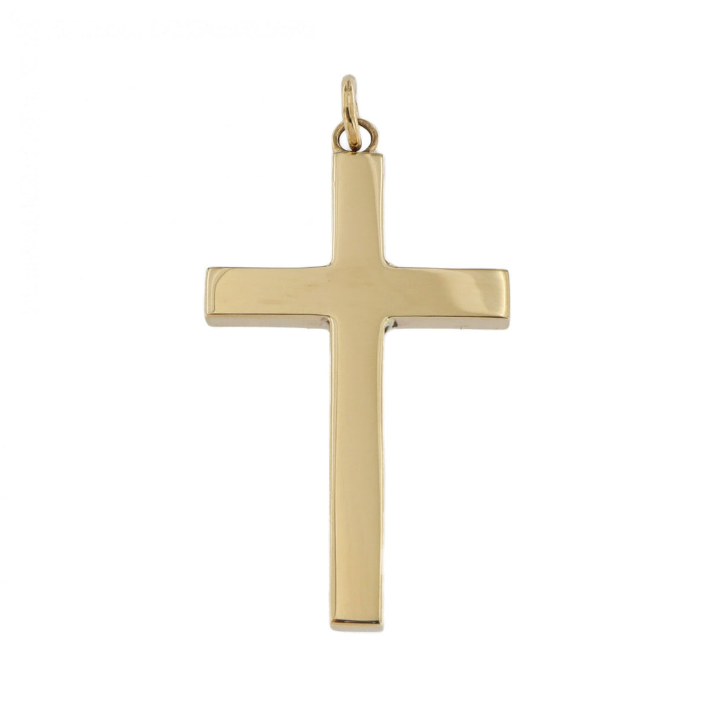 9ct Yellow Gold Cross Pendant