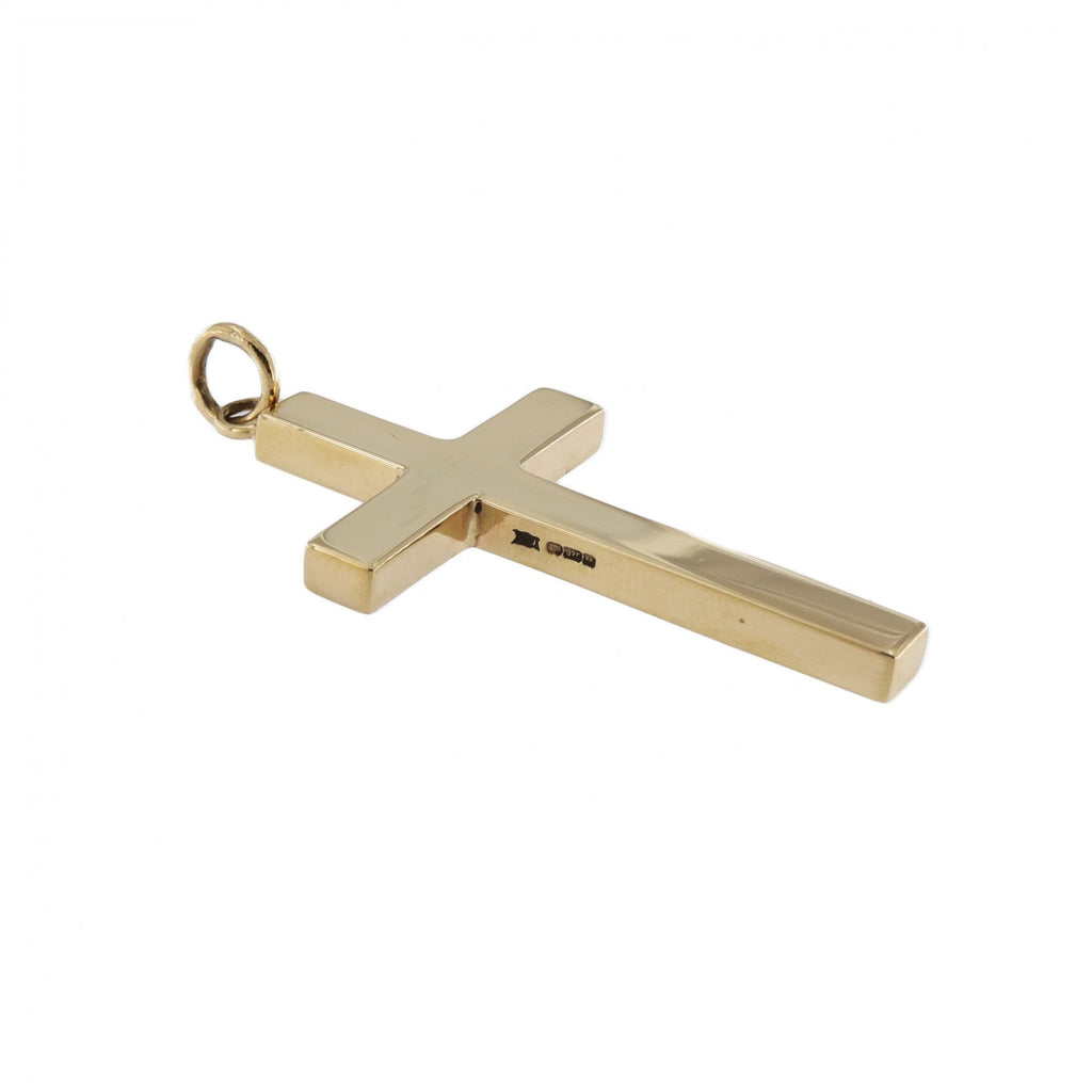 9ct Yellow Gold Cross Pendant