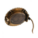 10ct Yellow Gold Maundy Amethyst & Pearl Brooch 1831