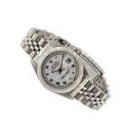 Rolex Ladies Datejust White Roman Numeral Dial 26mm