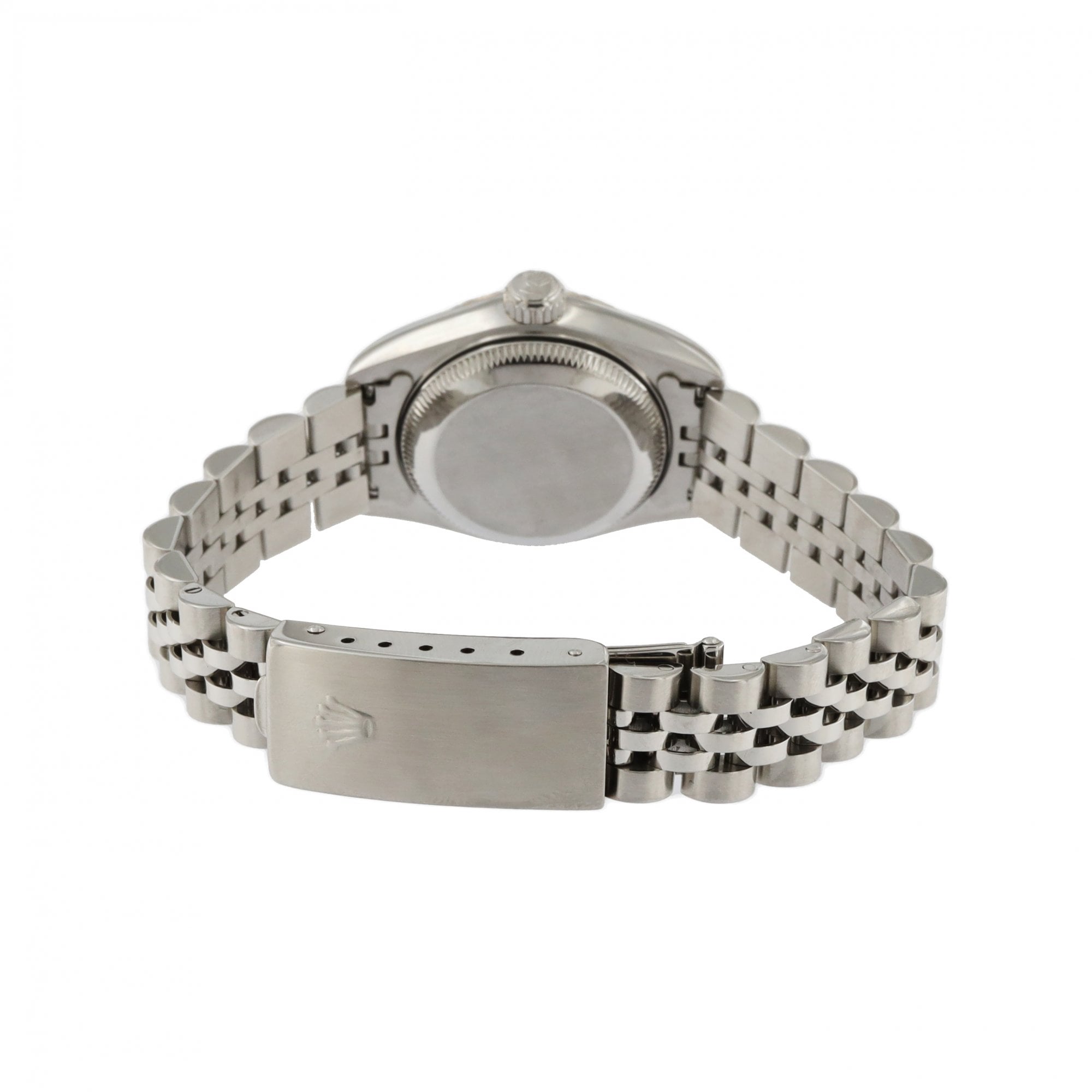 Rolex Ladies Datejust White Roman Numeral Dial 26mm