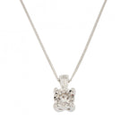 Platinum Diamond 0.25ct Pendant & Chain