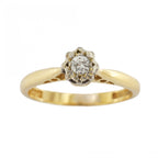 18ct Diamond 0.10ct Single Stone Ring