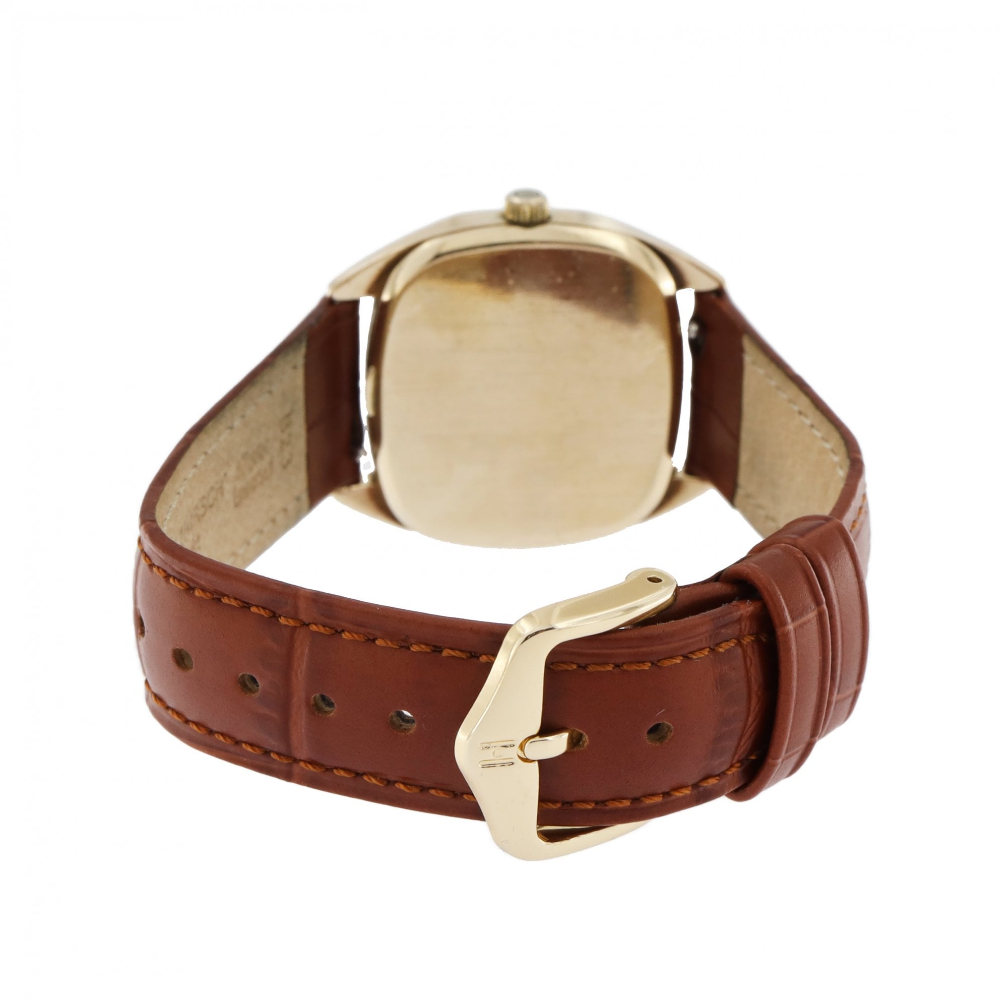 Omega 9ct Yellow Gold Quartz Hexagonal