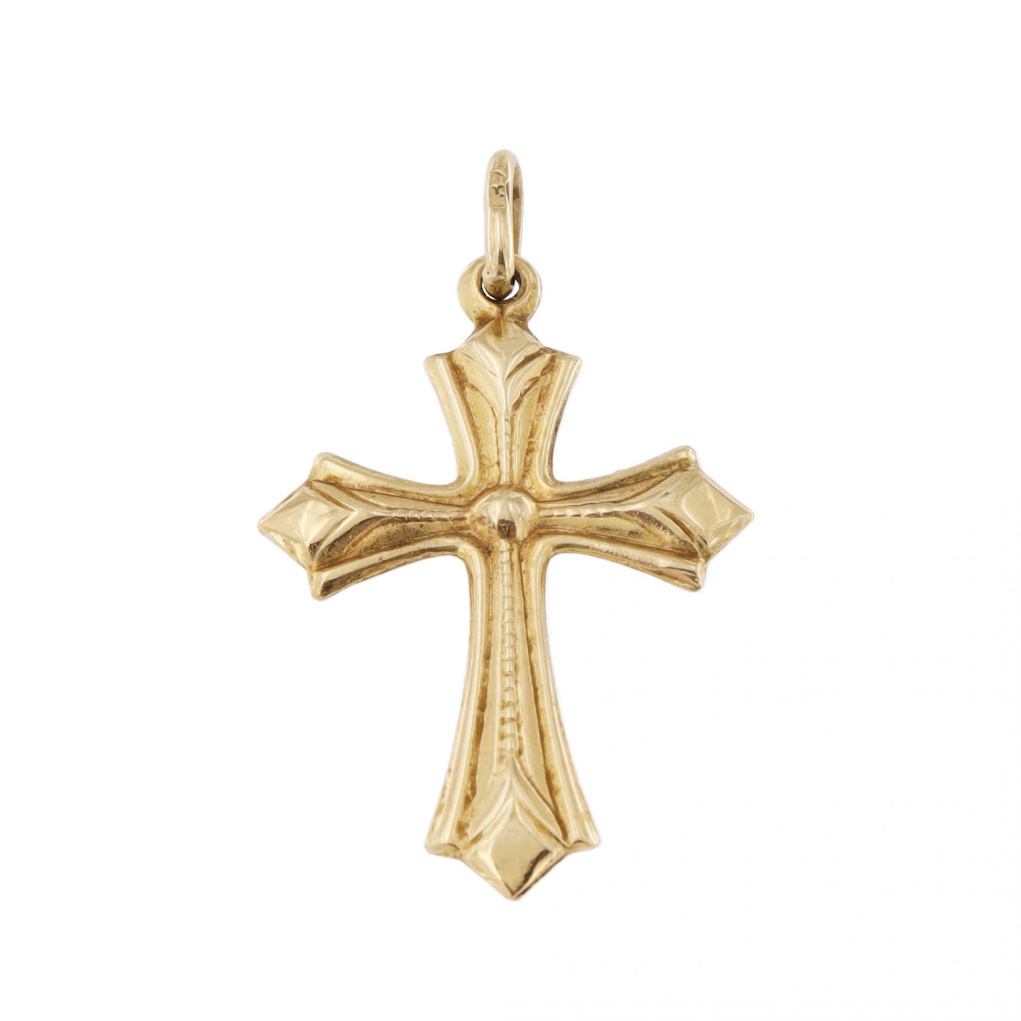 9ct Yellow Gold Cross