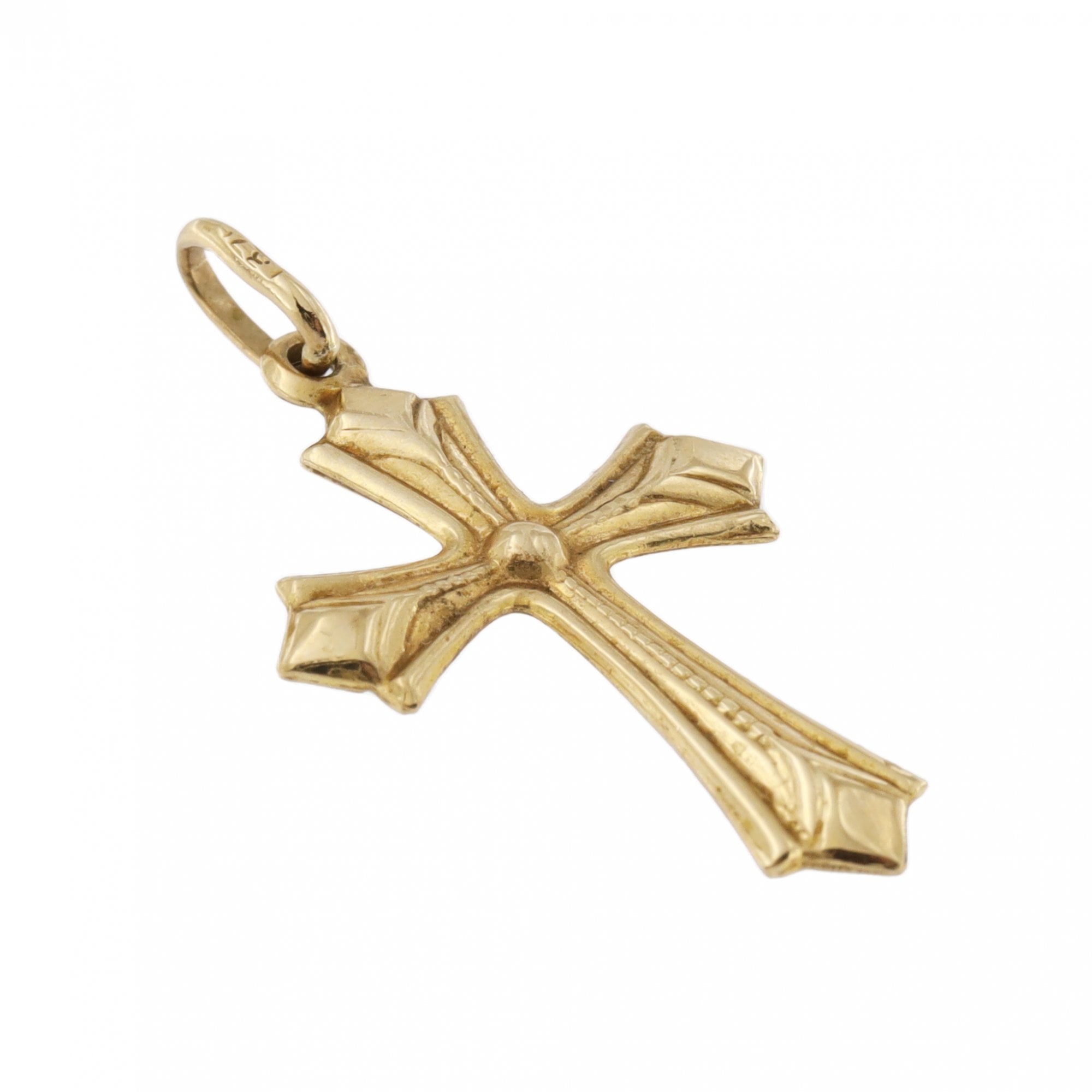 9ct Yellow Gold Cross