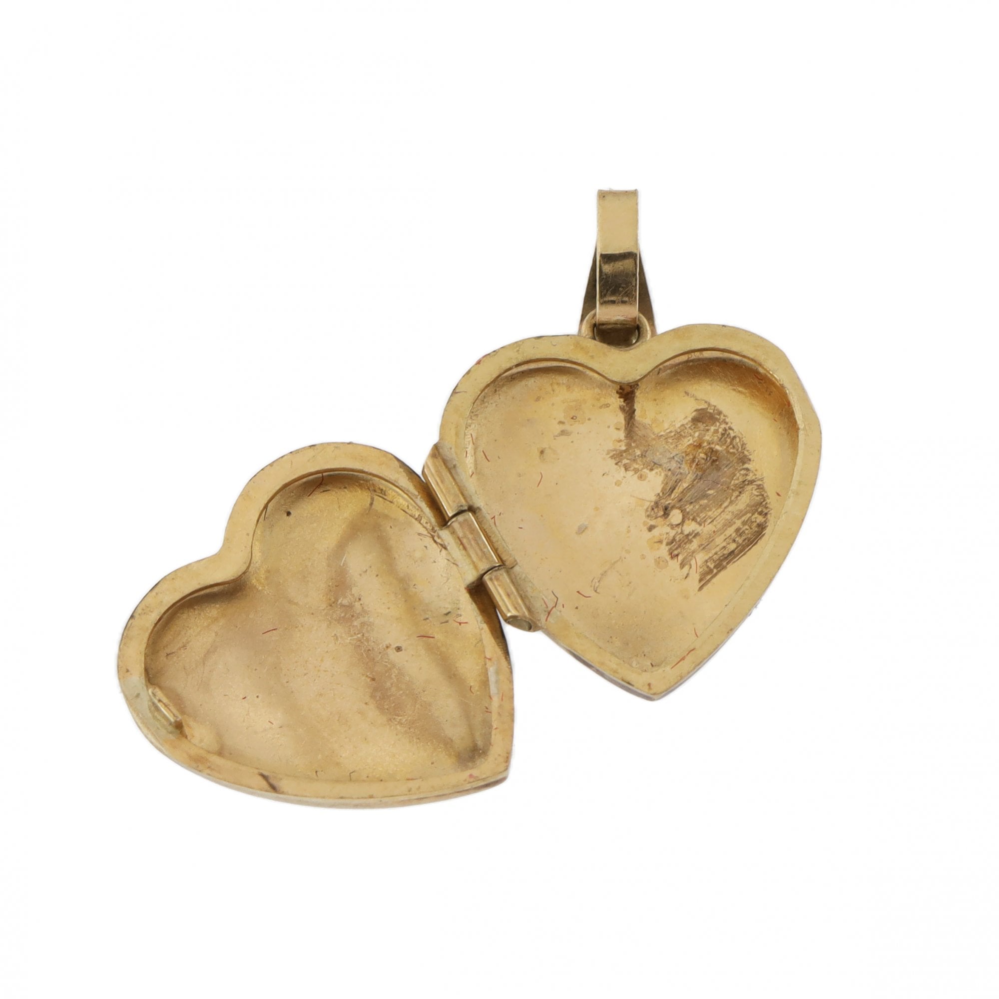 9ct Yellow Gold Heart Shape Locket
