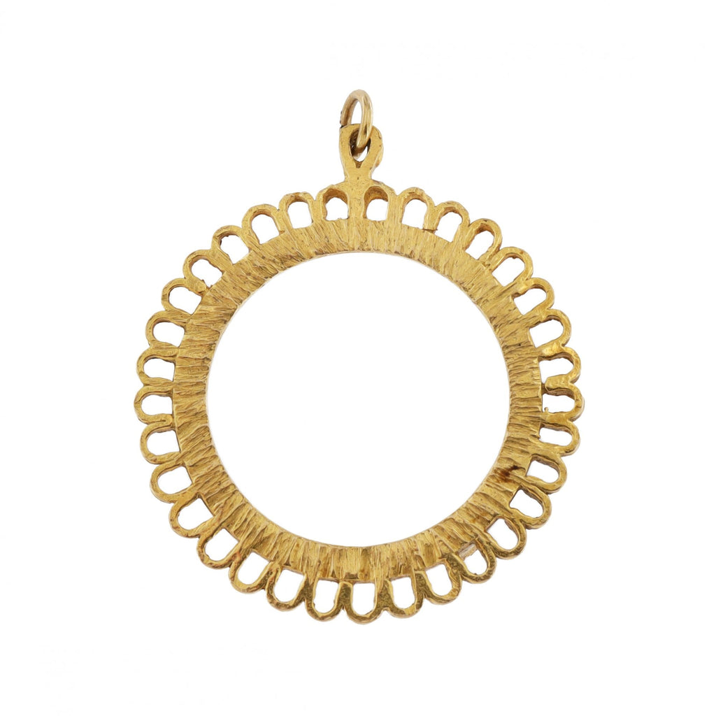 9ct Yellow Gold Sovereign Pendant