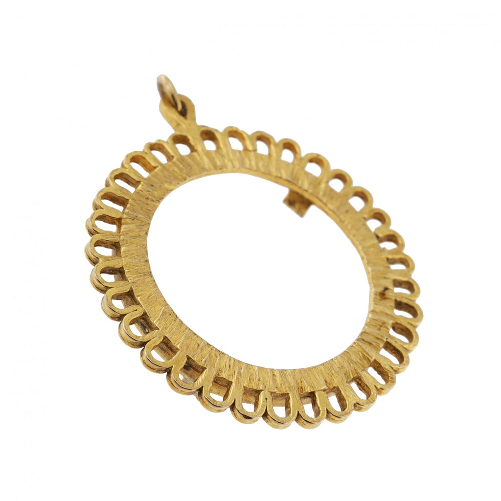 9ct Yellow Gold Sovereign Pendant