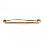 9ct Yellow Gold Bar Brooch Chester