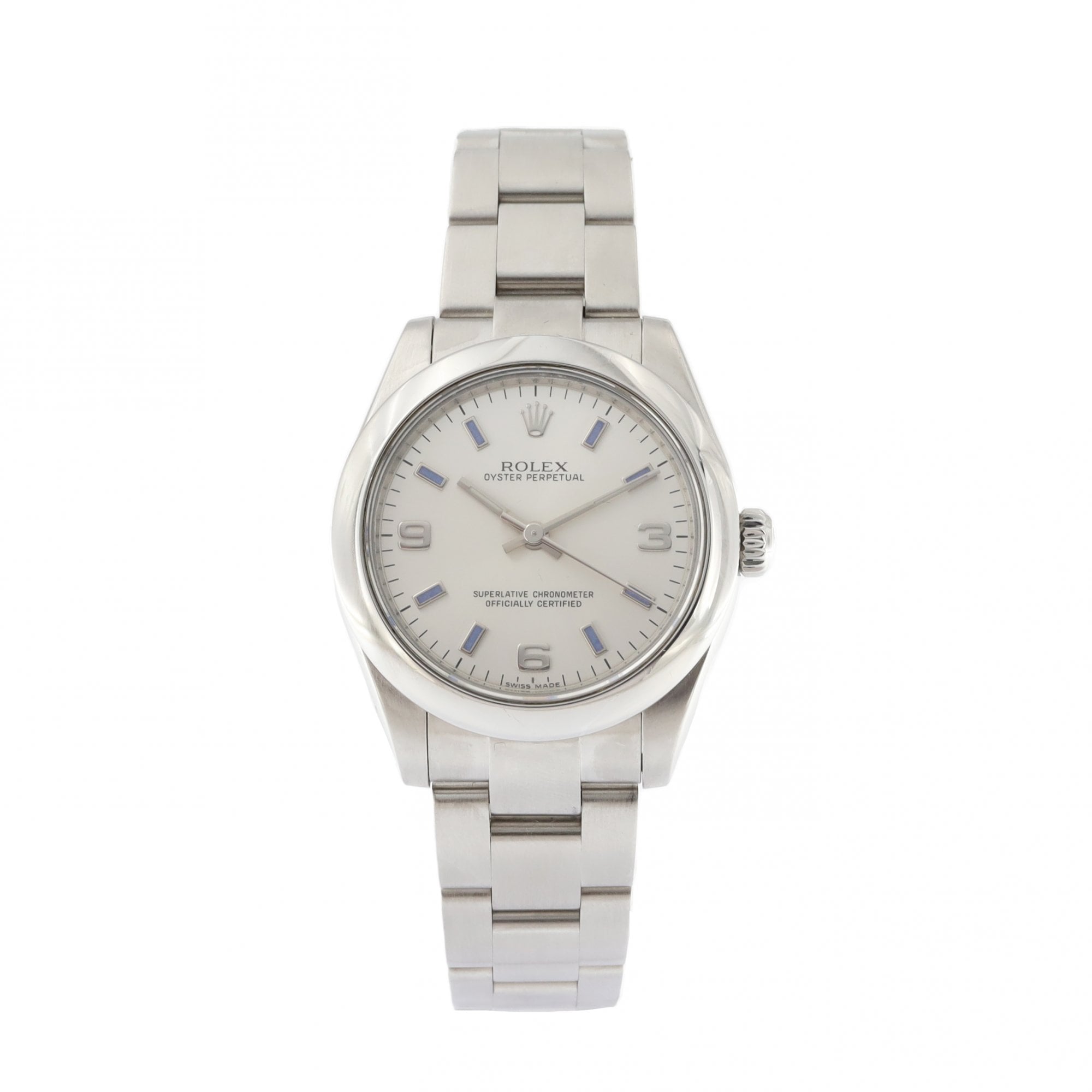 Rolex Ladies Perpetual Steel Bracelet Watch 31mm
