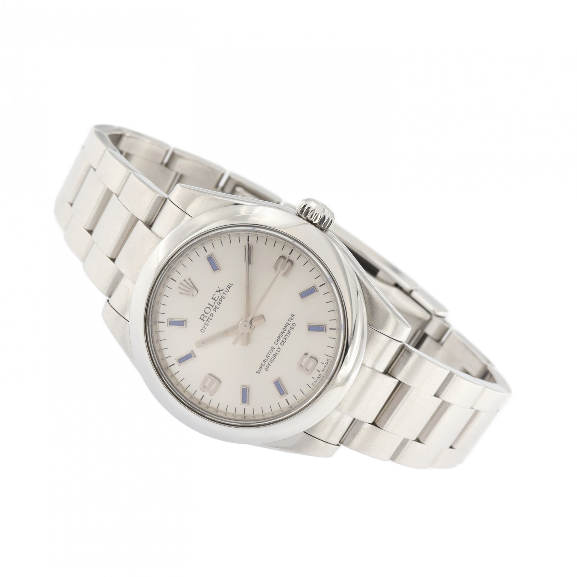 Rolex Ladies Perpetual Steel Bracelet Watch 31mm