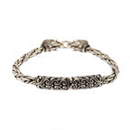 925 Stamped Silver Elephant Bangle