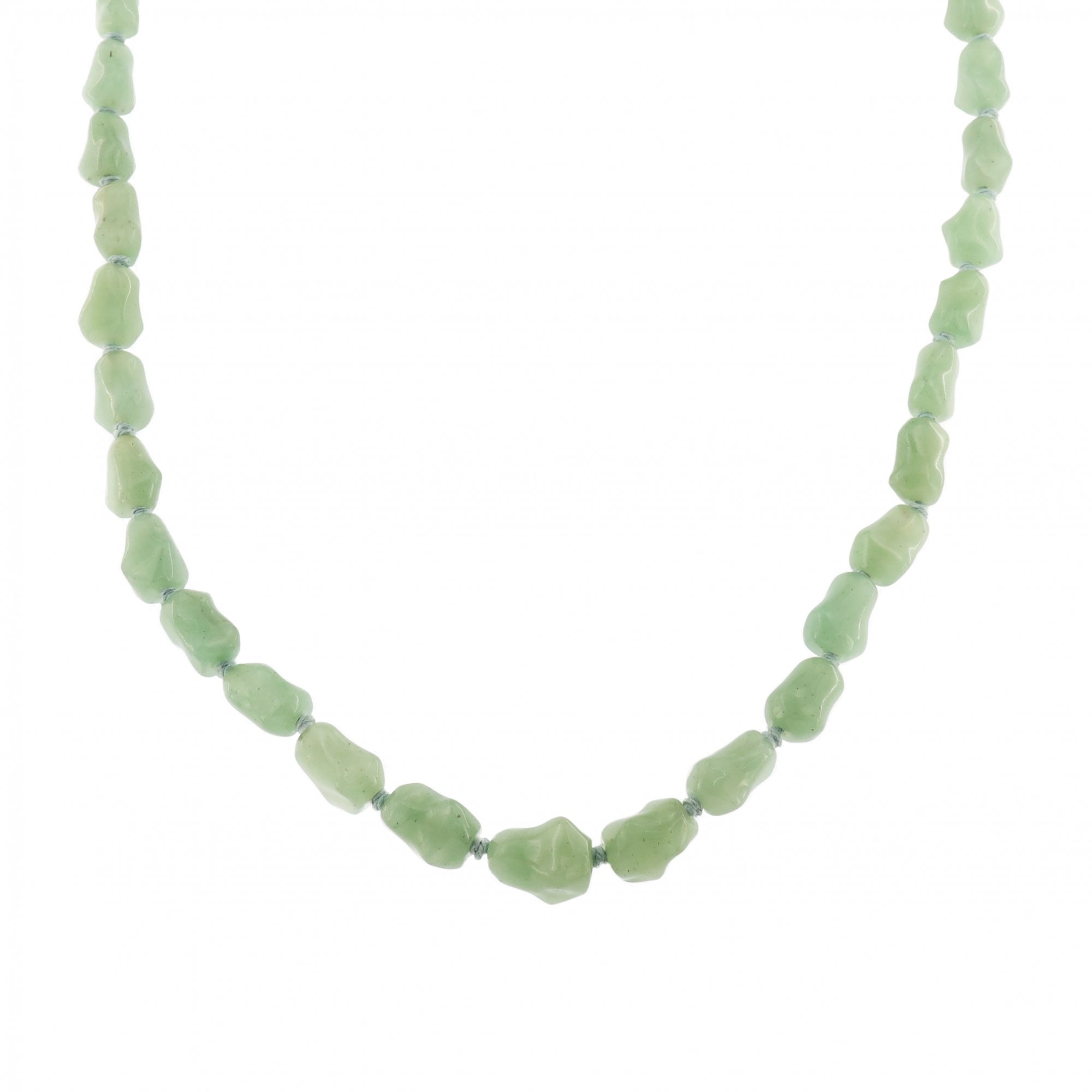 Green Aventurine Stone Beads Necklet