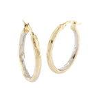 9ct Yellow Gold Hoop Earrings