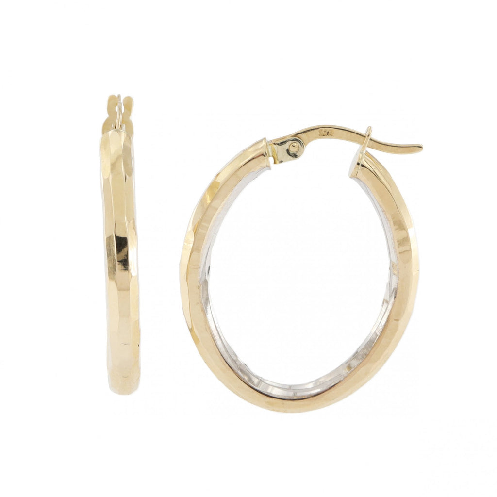 9ct Yellow Gold Hoop Earrings