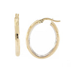 9ct Yellow Gold Hoop Earrings