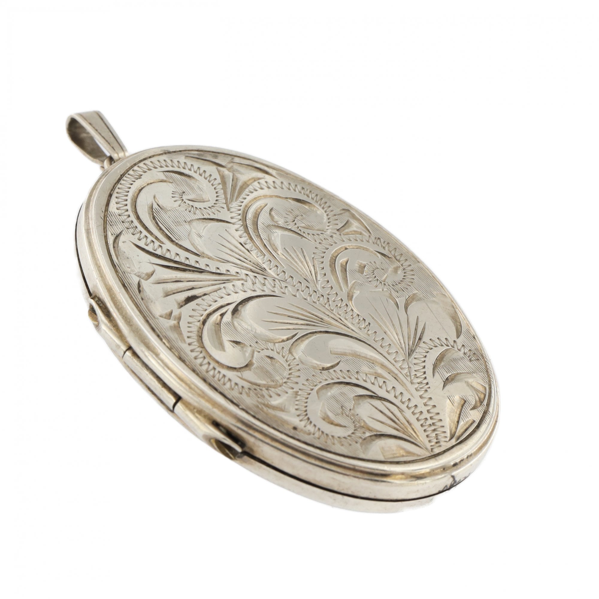 Silver Oval Locket