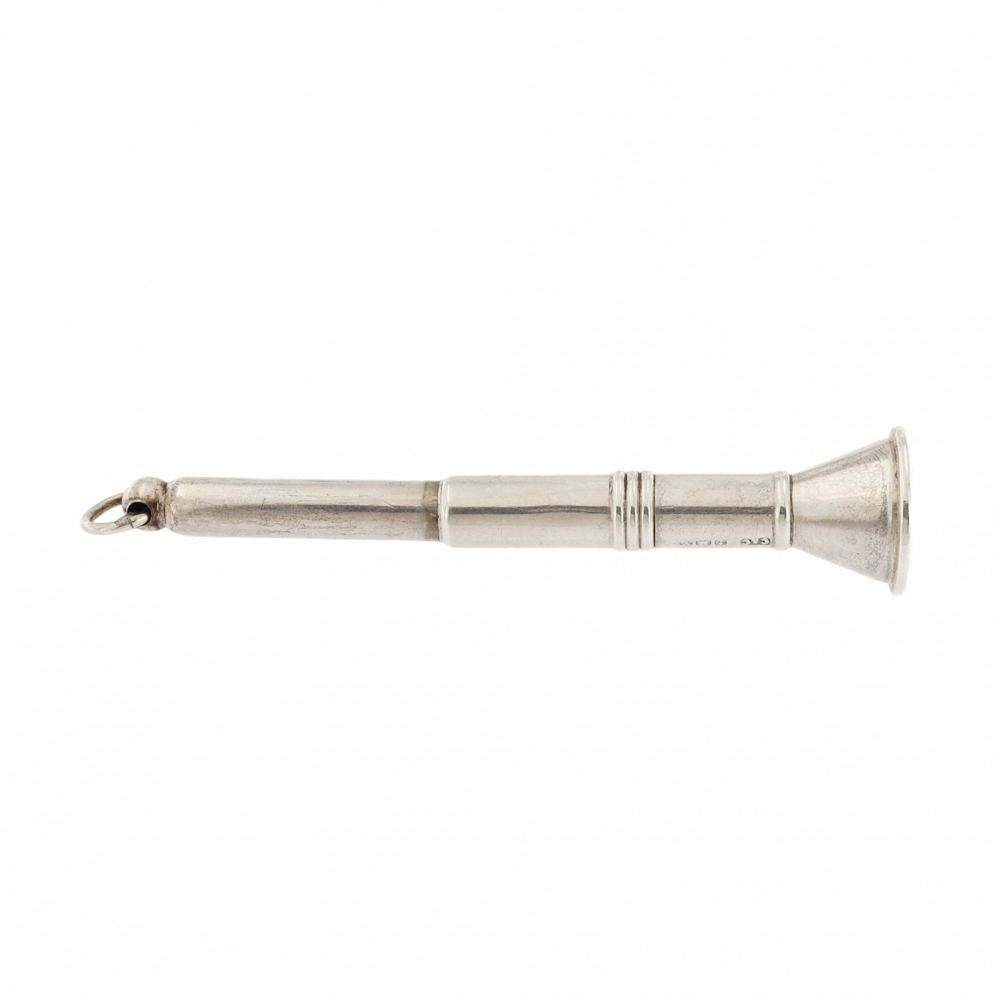 Fine Silver Small Cigar Piercer