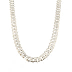 Silver Curb Chain 24"