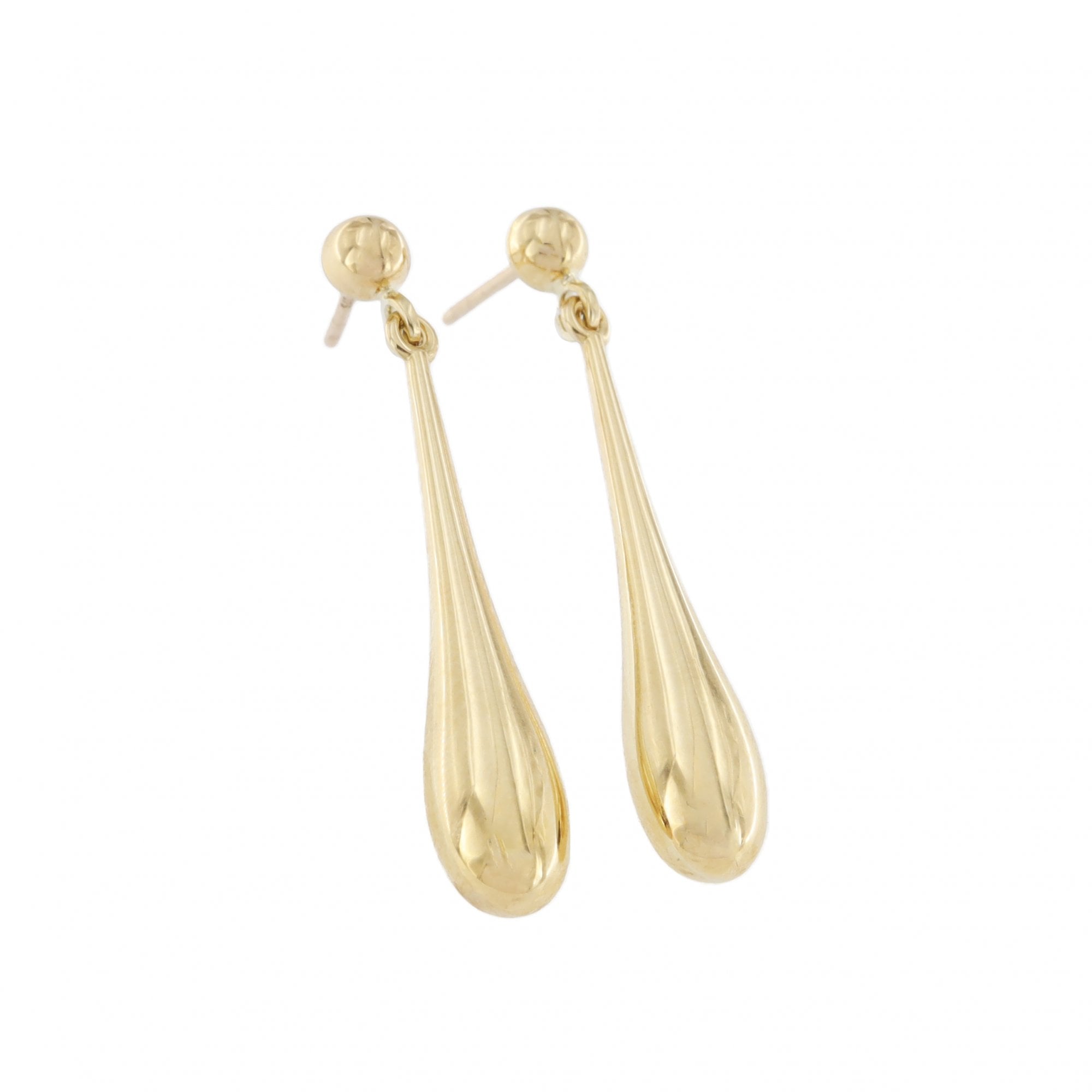 9ct Yellow Gold Hoop Earrings