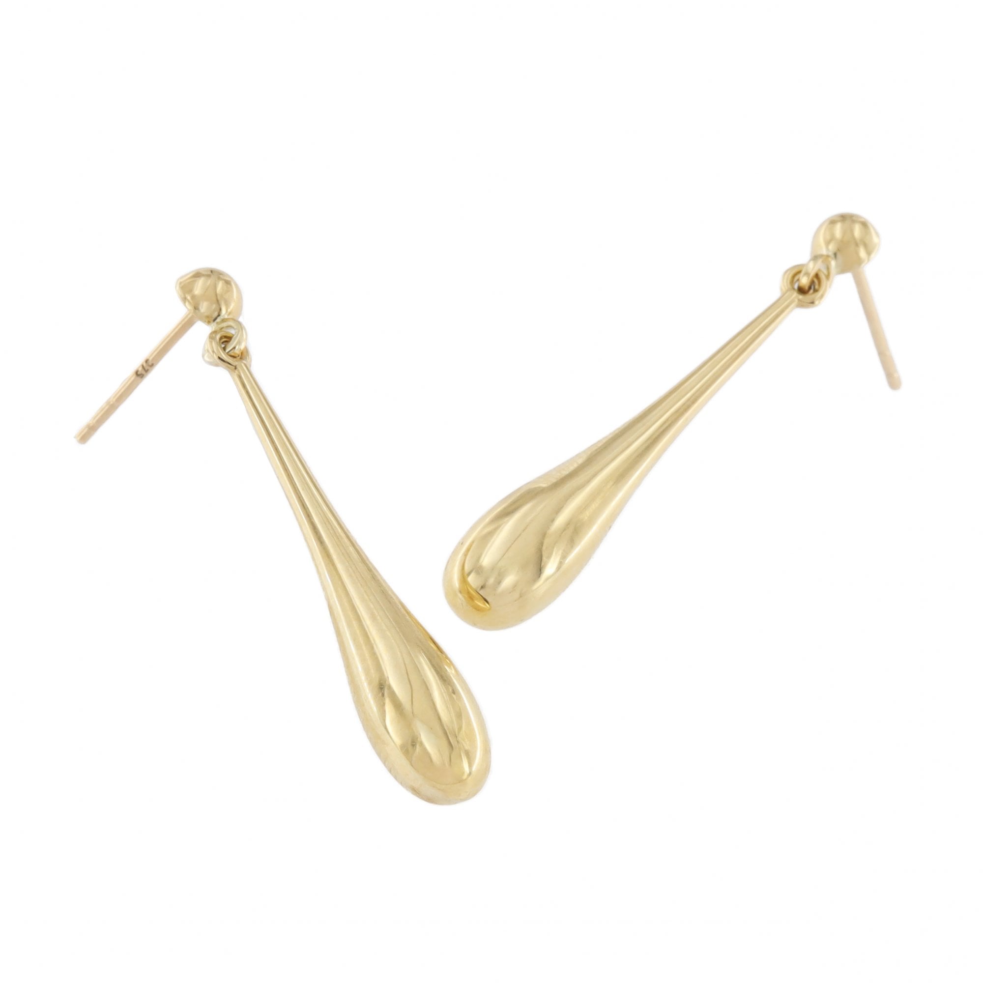 9ct Yellow Gold Hoop Earrings