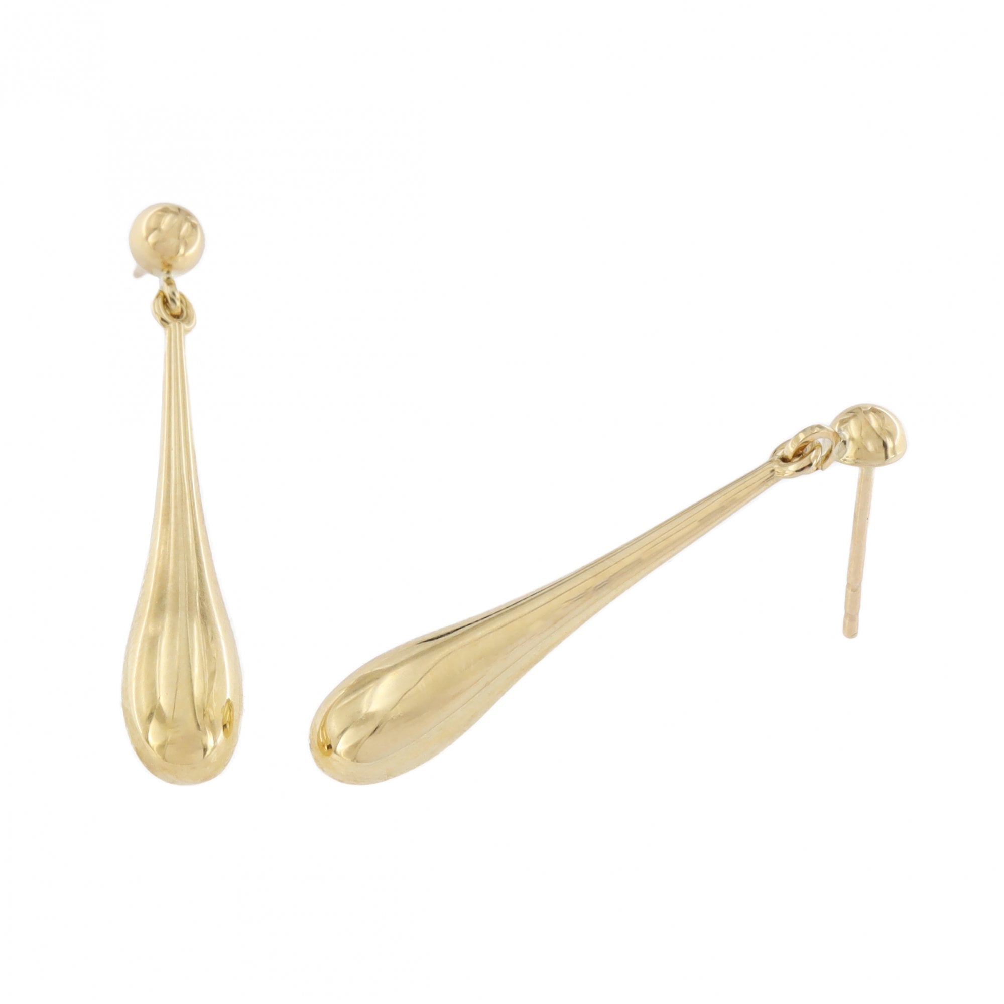 9ct Yellow Gold Hoop Earrings